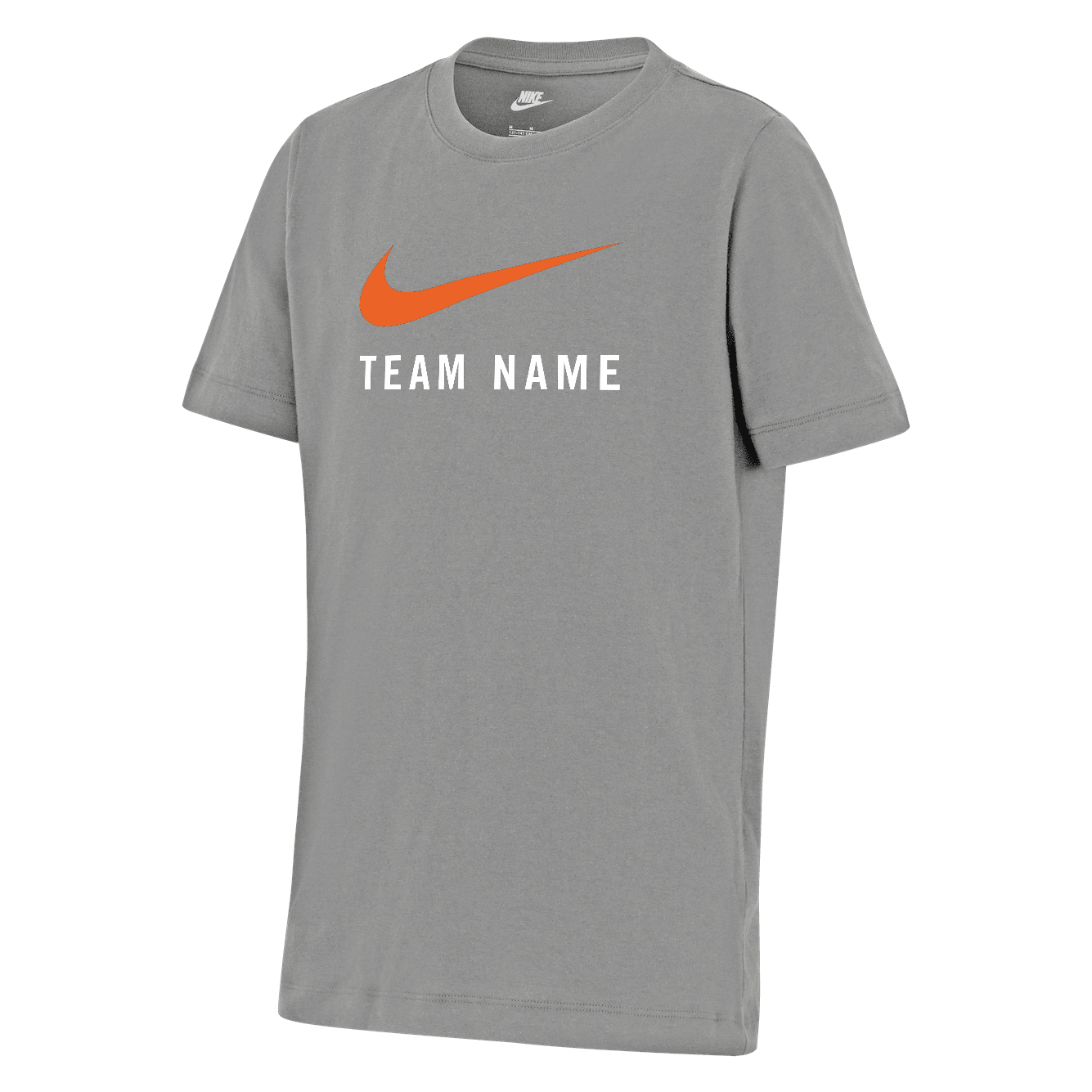 Youth Short Sleeve Cotton Tee- Dark Grey