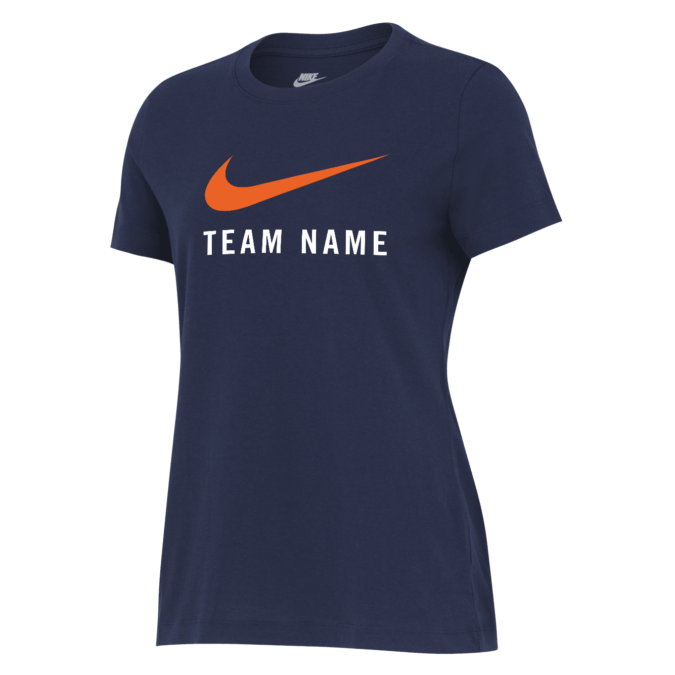 Womens Short Sleeve Cotton Tee- Obsidian