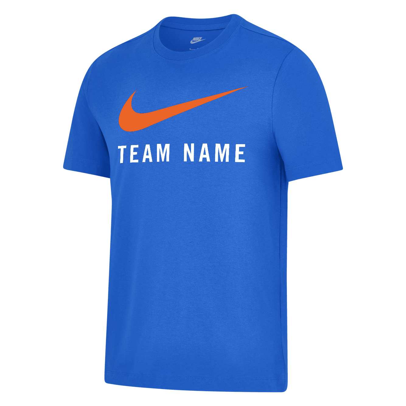 Mens Short Sleeve Cotton Tee - Royal Blue