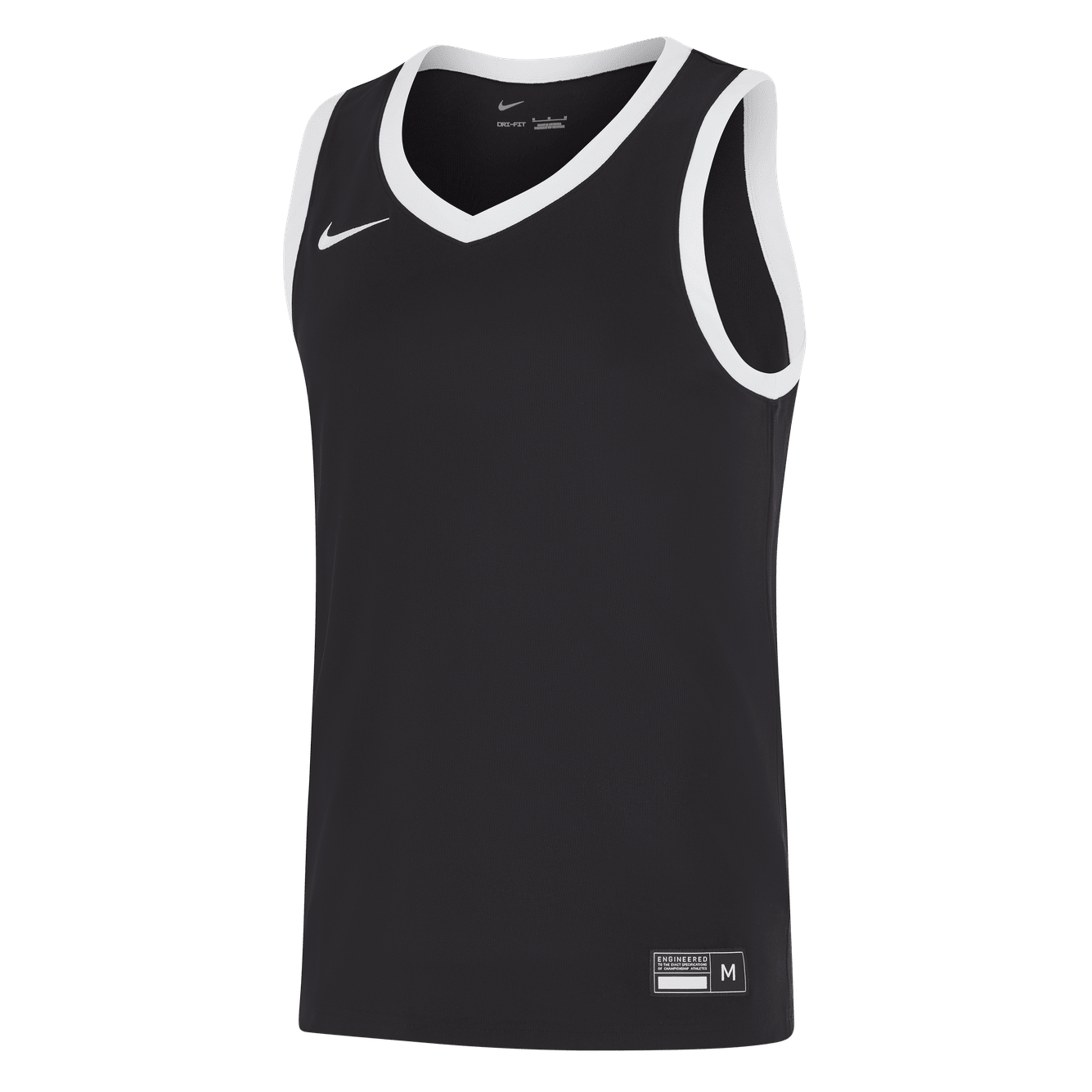 Mens Team25 Basketball Stock Jersey - Black