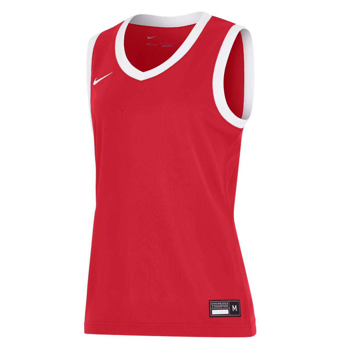 Team25 Maillot de Basketball - Femme - Rouge