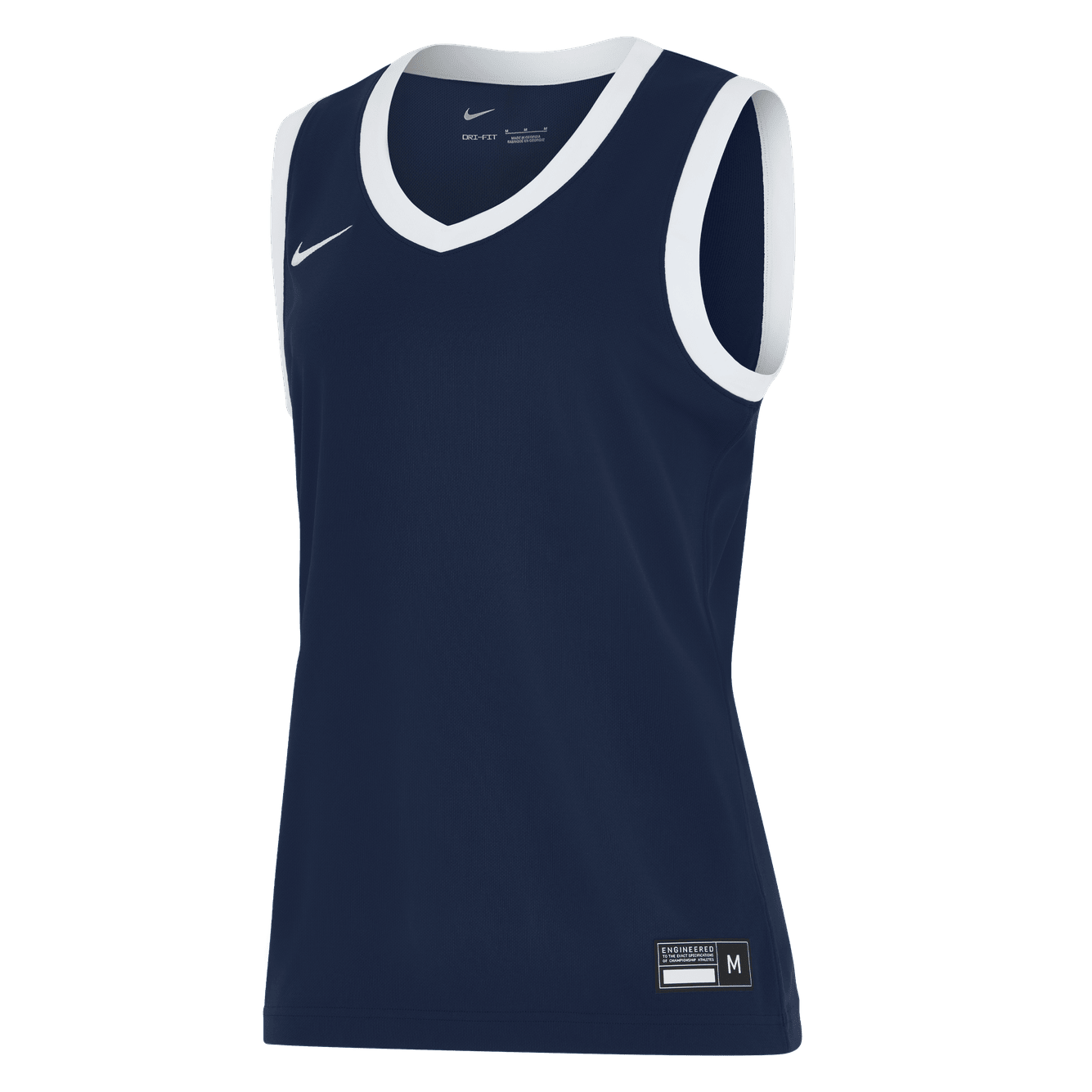 Team25 Maillot de Basketball - Femme - Bleu marine