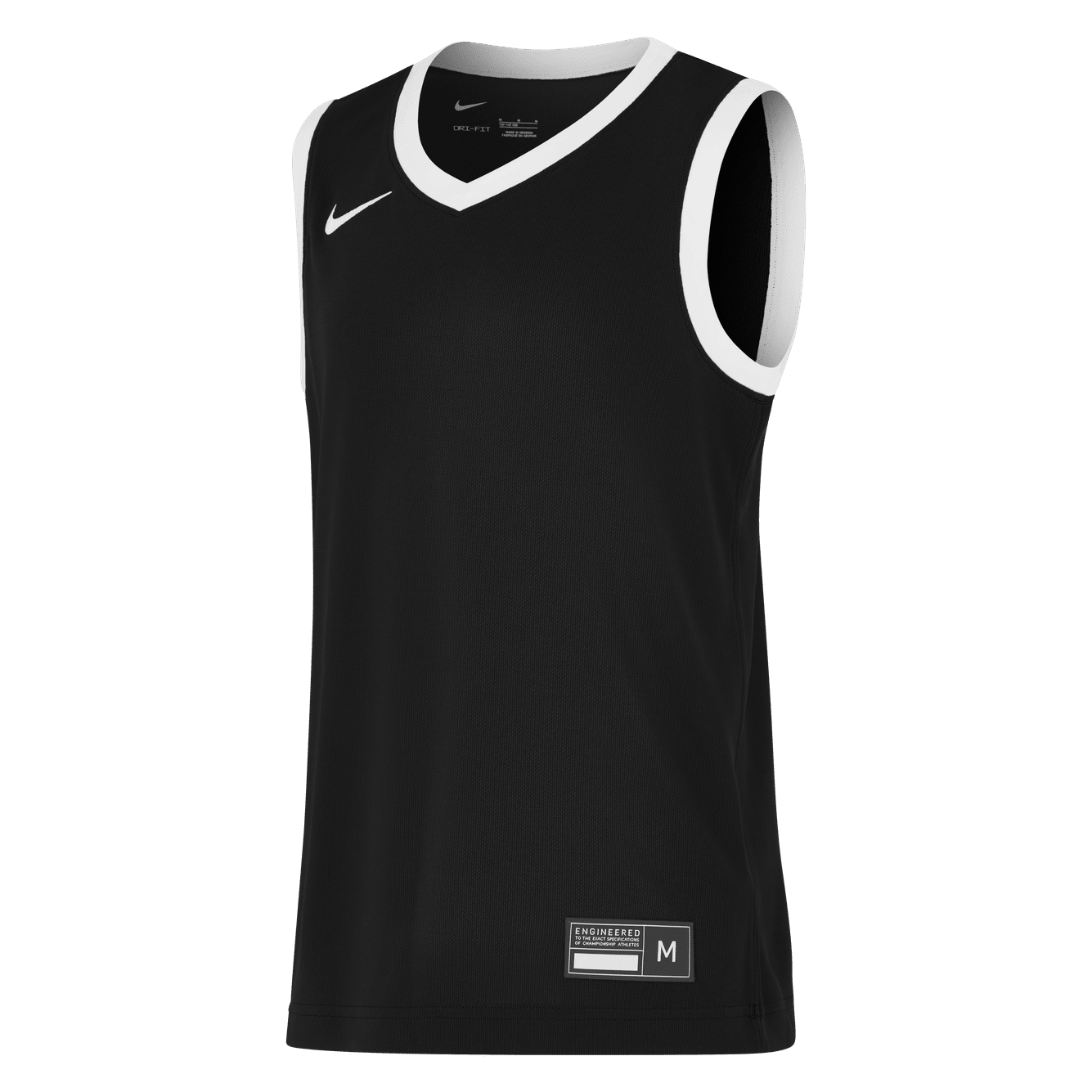 Camiseta de Baloncesto Team25 - Niño/a - Negro / Blanco