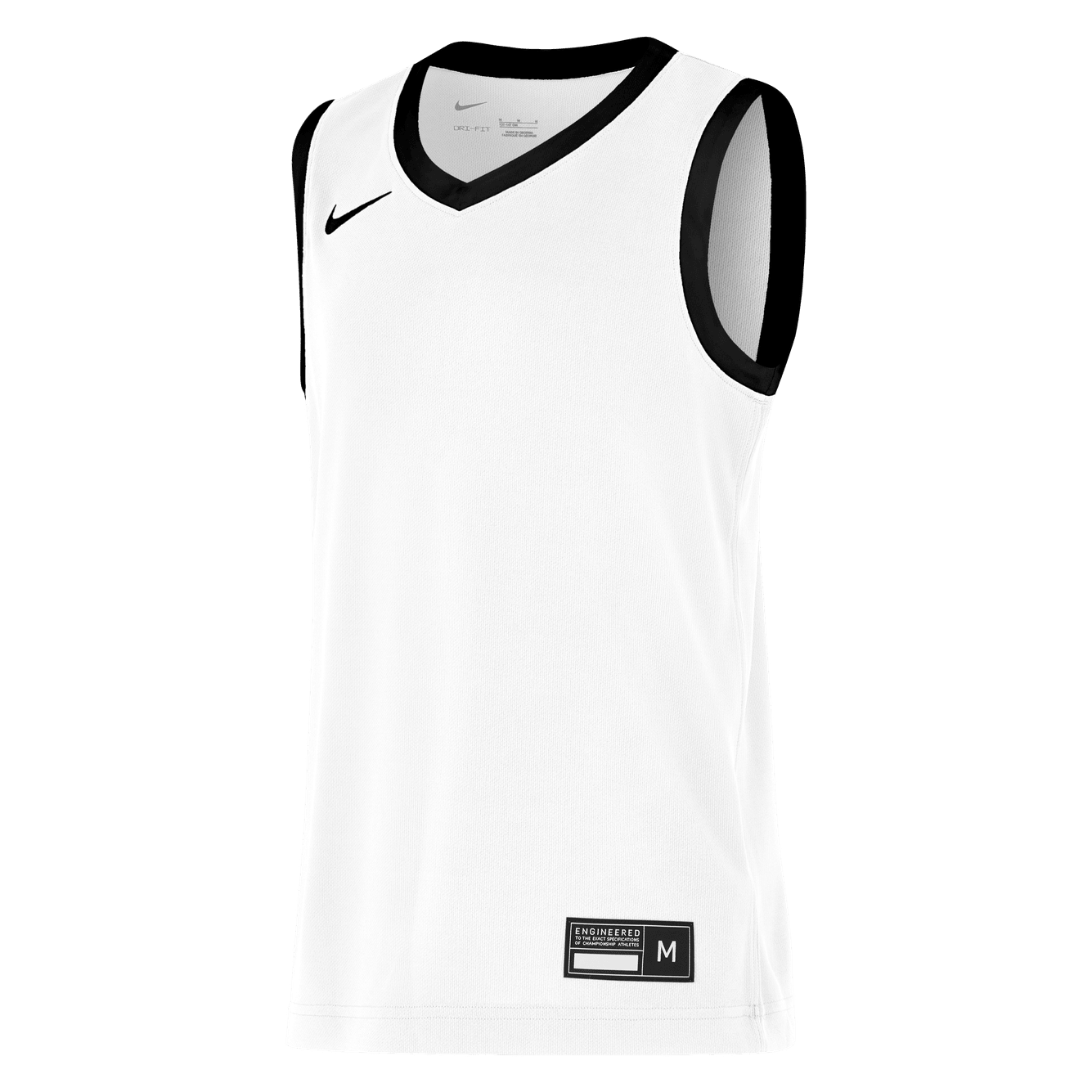 Camiseta de Baloncesto Team25 - Niño/a - Blanco / Negro