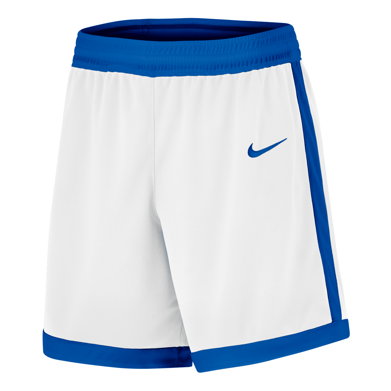 Mens Team25 Basketball Stock Short - White / Royal Blue