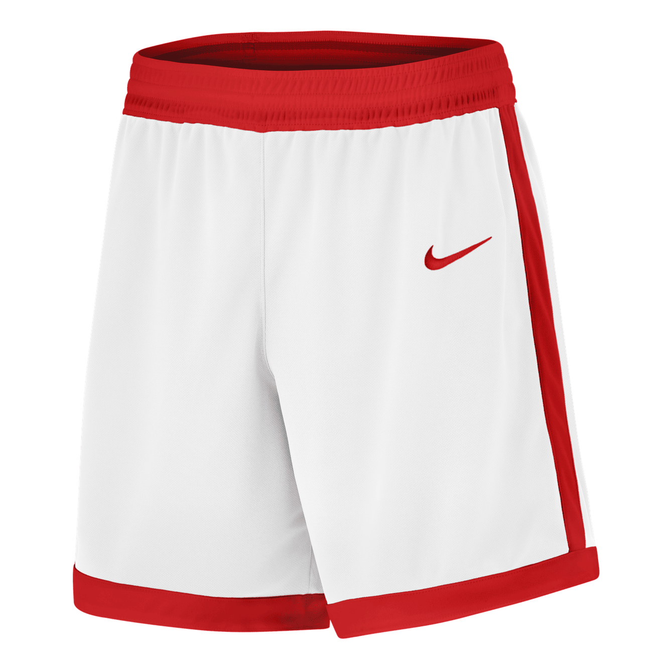 Mens Team25 Basketball Stock Short - White / University Red