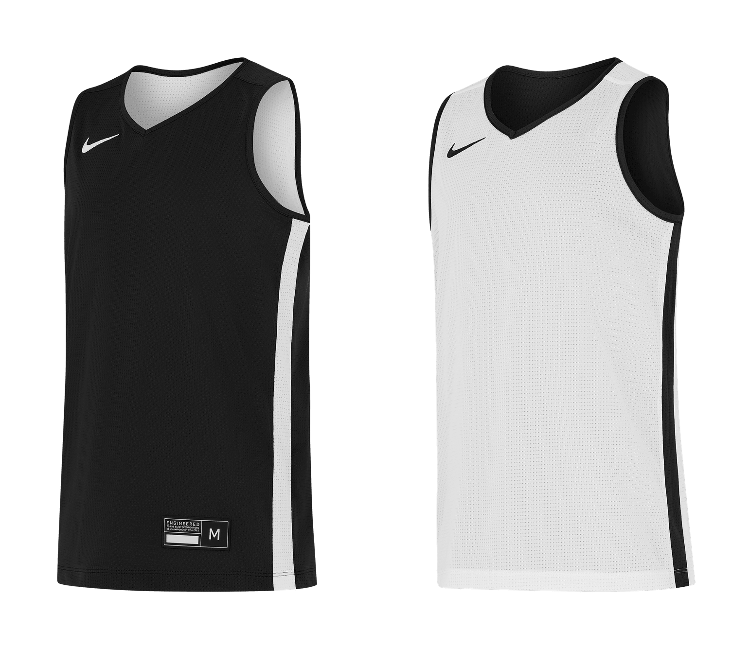 Youth Team25 Basketball Stock Reversible Jersey - Black