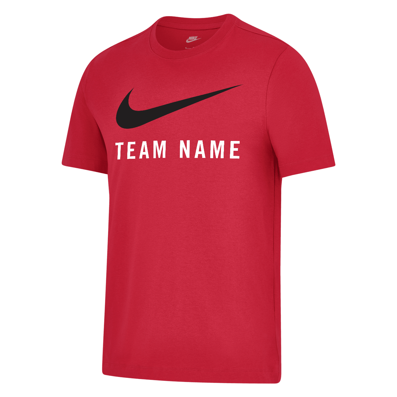 Camiseta de algodón de manga corta - Hombre - Rojo