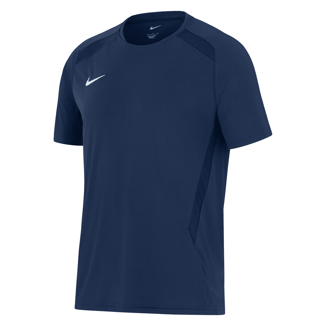 Mens Nike Training Top Short Sleeve - Obsidian