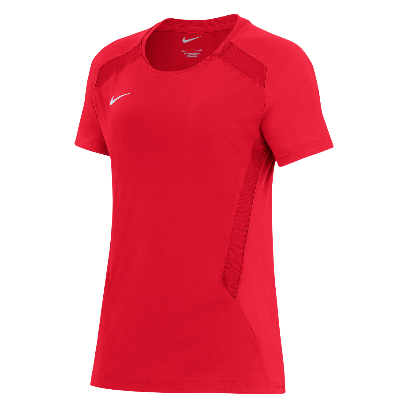 Womens Nike Training Top Short Sleeve - University Red