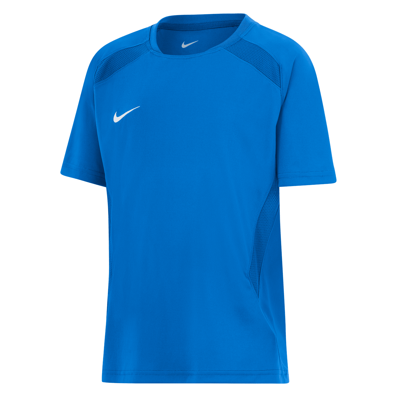 Youth Nike Training Top Short Sleeve - Royal Blue