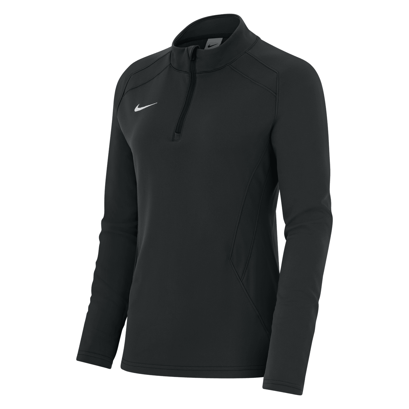 Nike black quarter zip womens hotsell