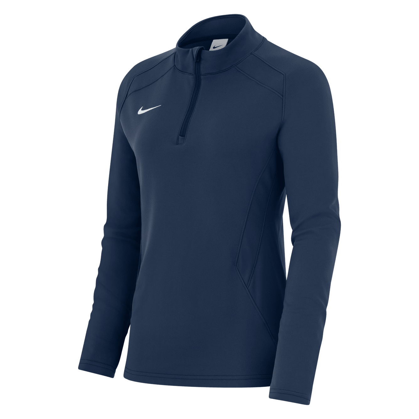 Womens Nike Training 1/4 Zip Midlayer - Obsidian