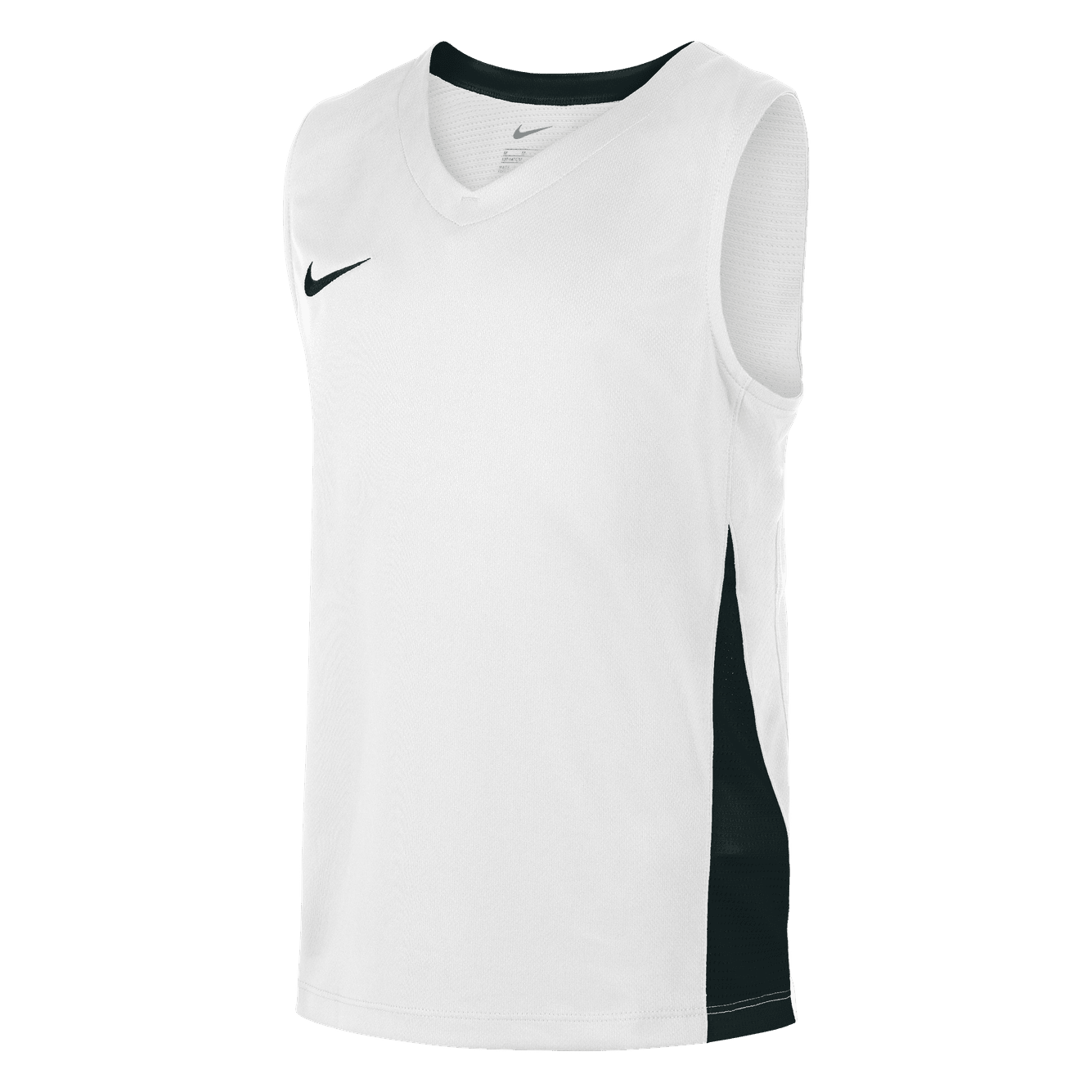 Youth Basketball Jersey - White / Black