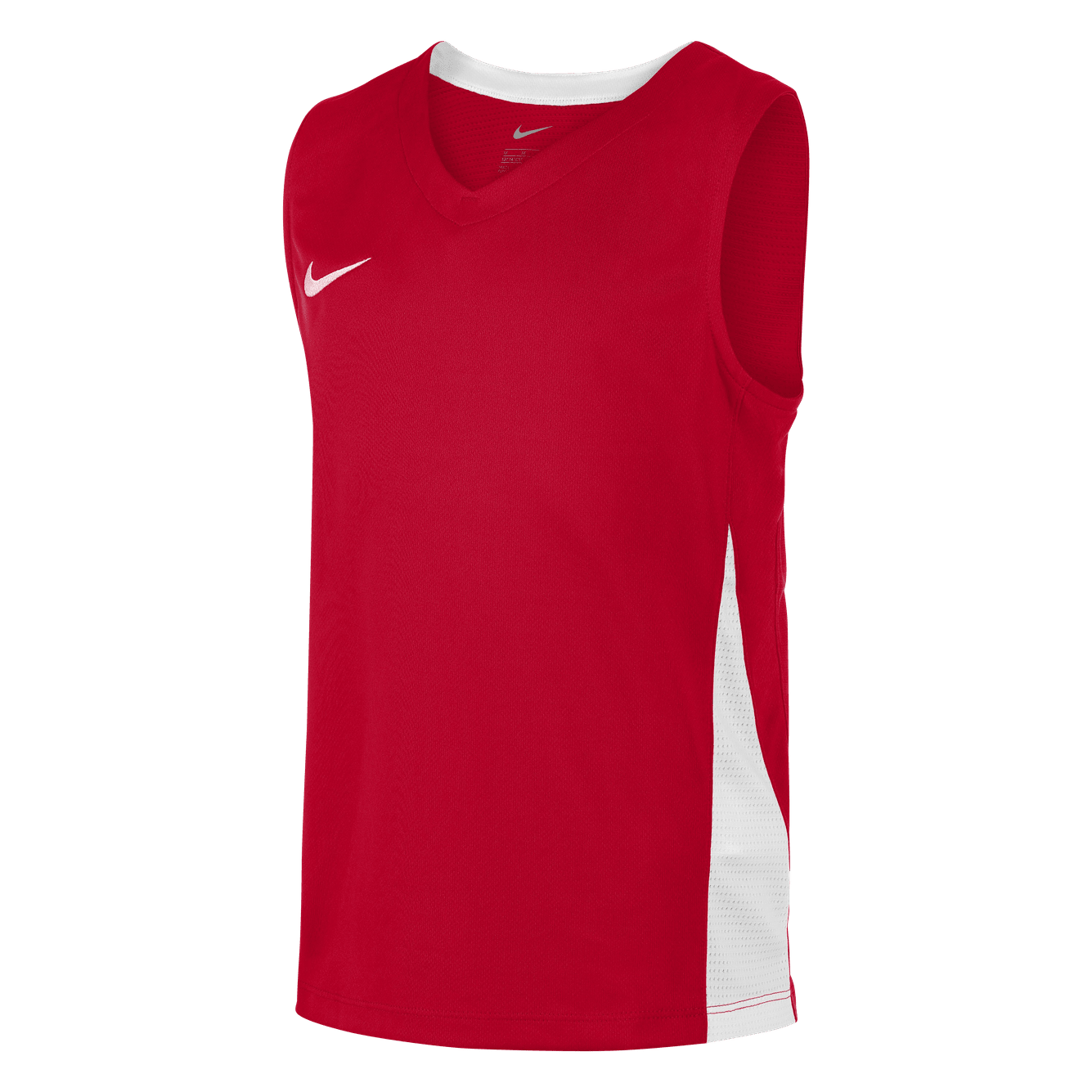 Youth Basketball Jersey - University Red / White