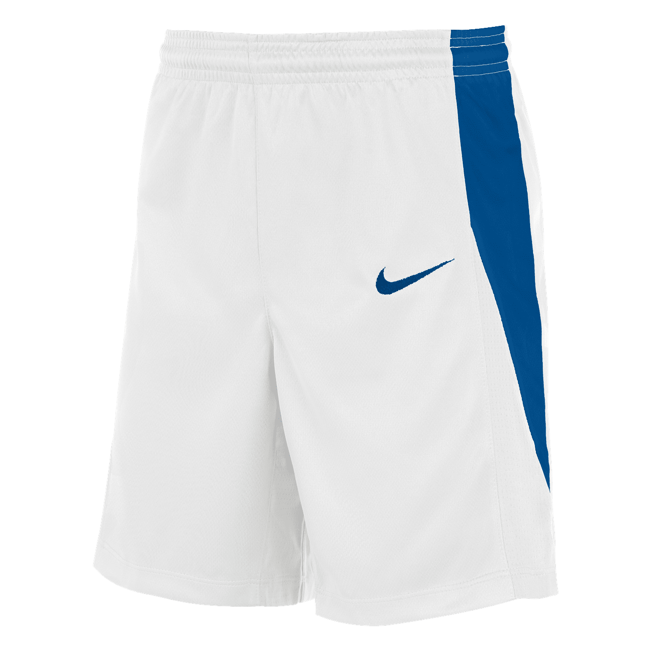 Youth Basketball Short - White / Royal Blue