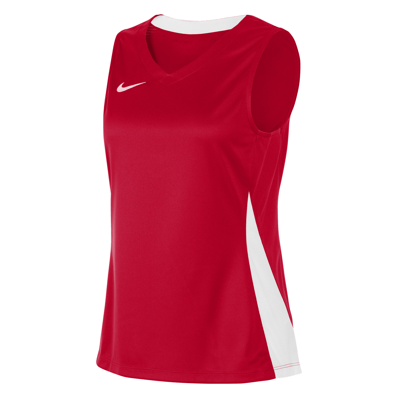 Womens Basketball Jersey - University Red / White