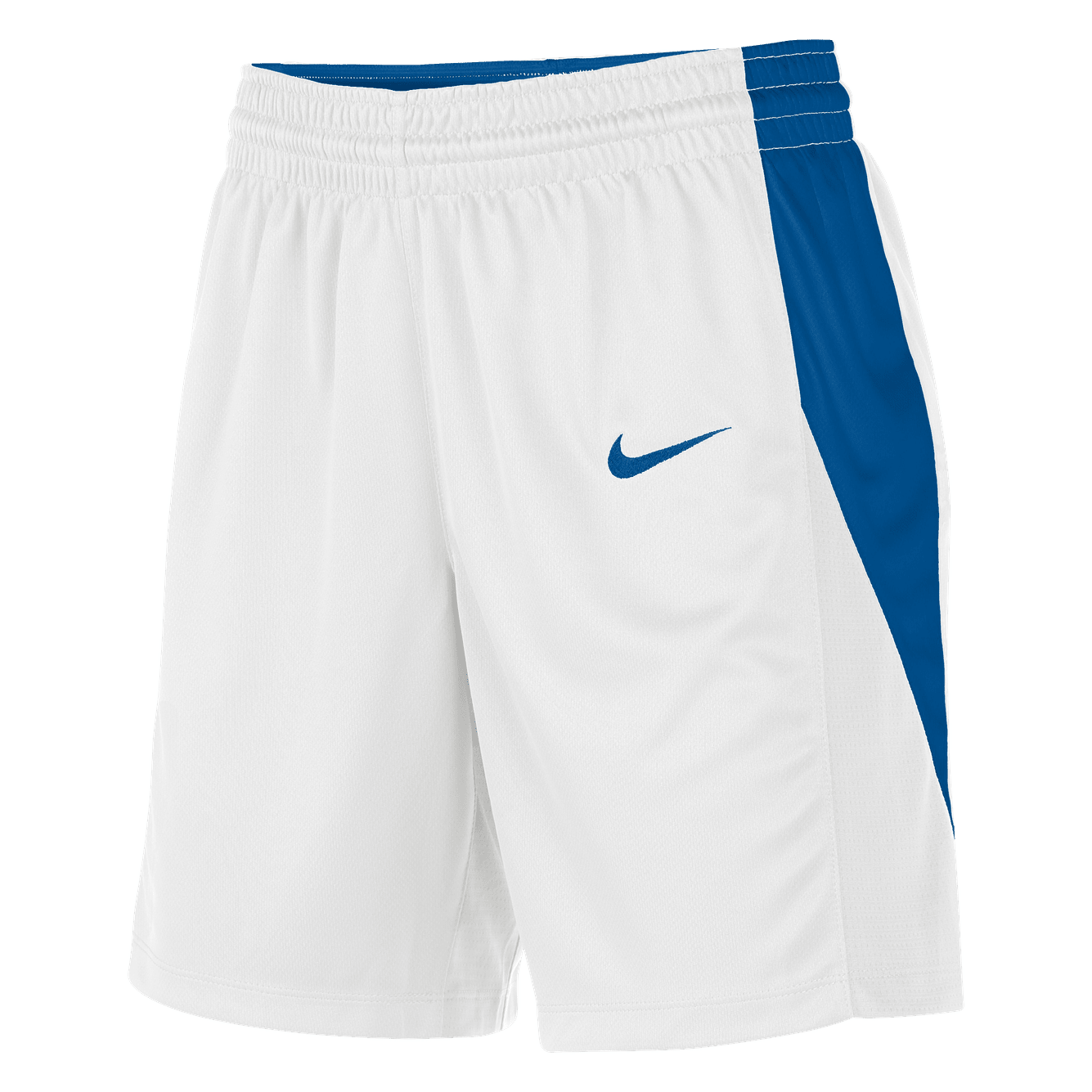 Womens Basketball Short - White / Royal Blue