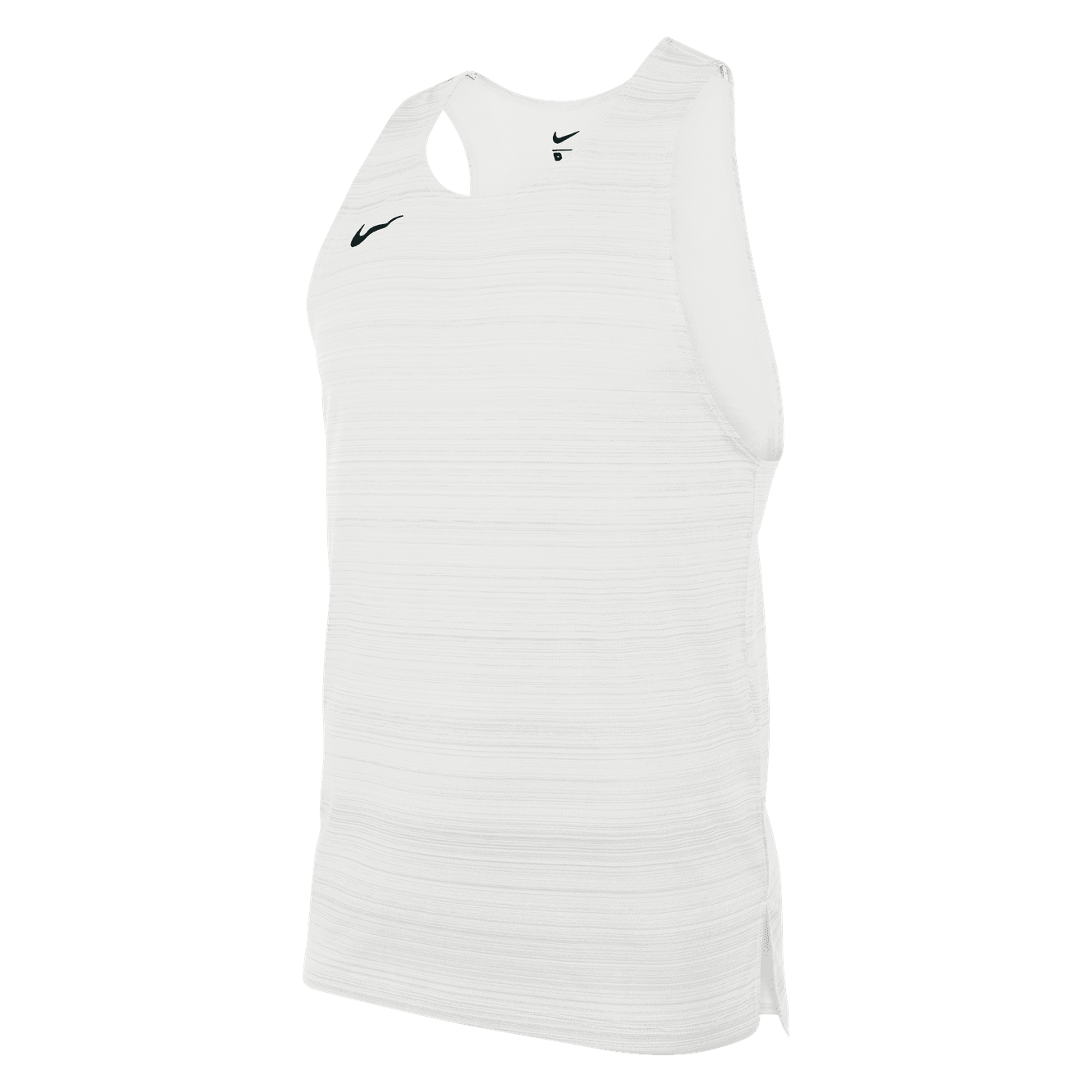 Mens Dry Miler Singlet - White