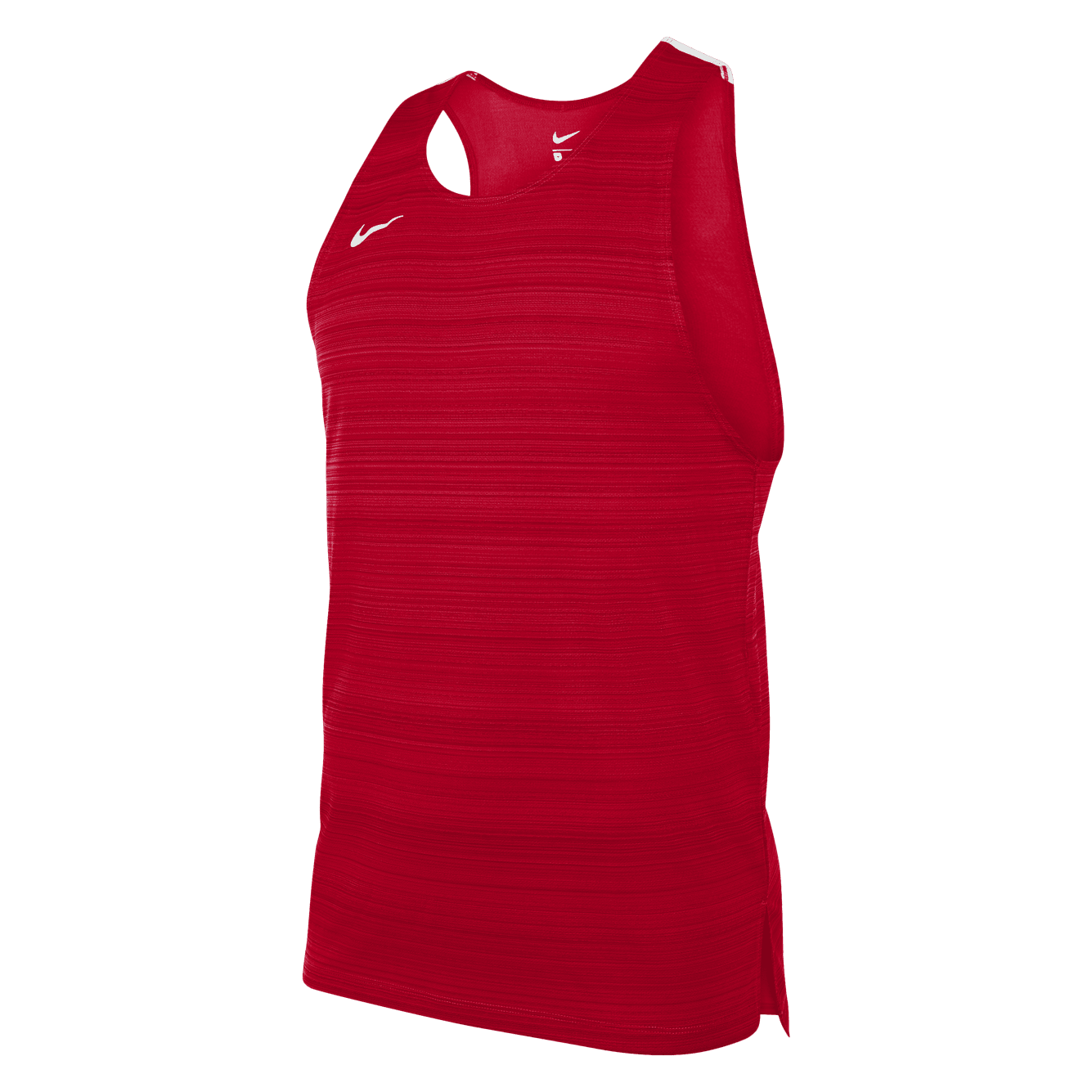 Mens Dry Miler Singlet - University Red