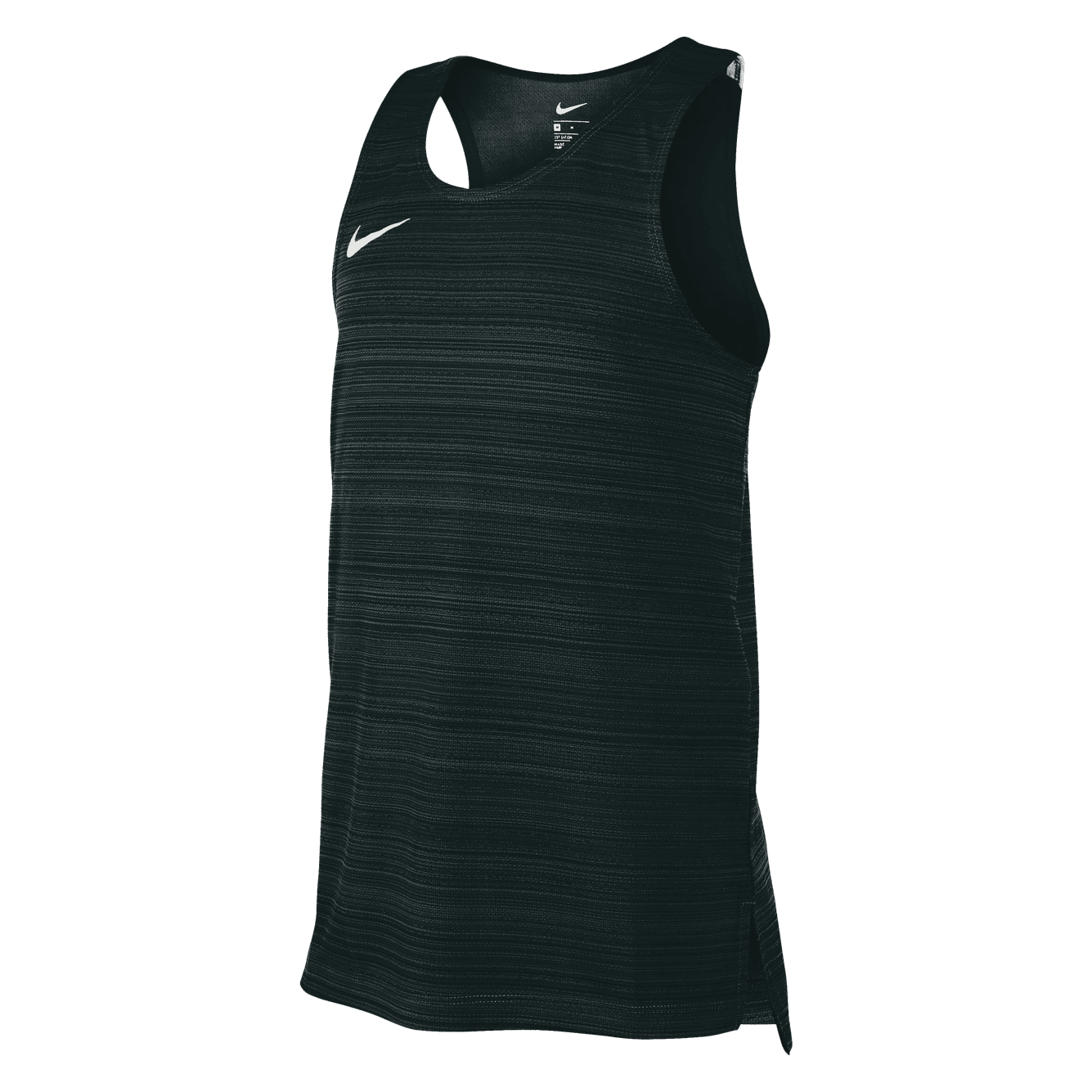 Youth Dry Miler Singlet - Black